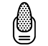 Symbol für Sprechen und Kommunikation